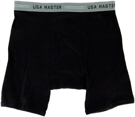 US Master Men's 12 pcs Color Boxer Brief Assorted M
