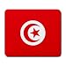 Tunisia Flag Mouse Pad