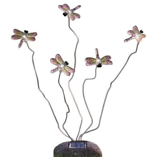Konstsmide Assisi 7629-000 Solarmotivleuchte (B: 15cm H: 53cm, 5 wei&szlig;e LED) rostfreier Ede Preisvergleich