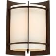 Quoizel NN8311WT Nolan 1-Light Outdoor Wall Fixture, Western Bronze
