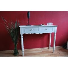 Konsole Tisch Beistelltisch Anrichte 34 cm tief Landhaus Impressionen antik wei�