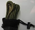 HIGHLANDER 10M X 5MM UTILITY SHOCK PARA CORD GREEN ARMY