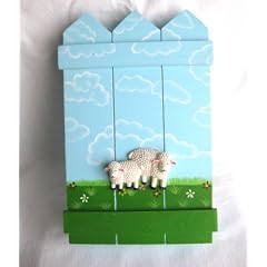 Serie: Deich Schafe Holz Schl�ssel - kasten -box 25cm