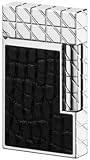 ST Dupont Ligne 2 Alligator Leather Palladium Plated Lighter
