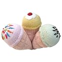 Ice Cream Rattles by Yellow Label