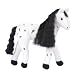 Only Hearts Horse and Pony Club Plush Foal - Chocolate Chip the Appaloosa