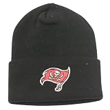 Tampa Bay Buccaneers Cuffed Winter Knit Hat - Black