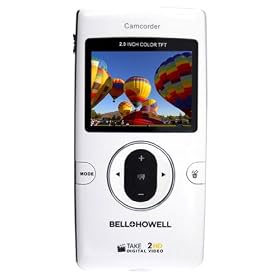 Buy Bell+Howell Take2HD T200-W Camcorder with HD Recording, 1x Optical Zoom and 2-Inch... by Bell %2B Howell now!