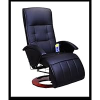 AOSOM i3237 Black Office TV Recliner Massage Chair
