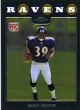 Ray Rice Baltimore Ravens 2008 Topps Chrome #TC187 Rookie Football Card