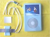 30GB iPod Video Light Blue Workout and Exercise Silicone Case w/ FREE Armband and Screen Protector
