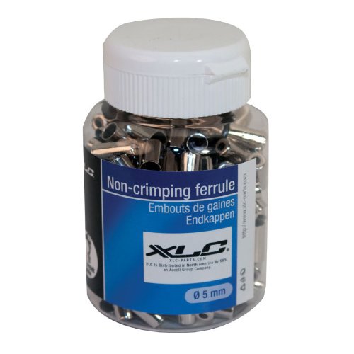 XLC Brake Ferrules, Bottle of 200 - 5mm