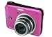 GE A1255 12MP Digital Camera with 5X Optical Zoom and 2.7-Inch LCD with Auto Brightess (Pink)