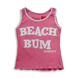 Dinky Souvenir by Gold Rush Outfitters - Infant Girls Beach Bum Tank Top, Pink