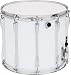 Musical Instruments : Verve X Series Marching Snare Drum, White 14X12