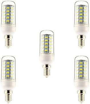 5PCS E14 10W 48x5730SMD 1000LM 3000-3500K Warm White Light LED Corn Bulb (220-240V) ( Light Source Color : Natural White , Connector : G9 )