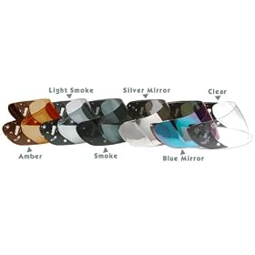 Vega Replacement Face Shield for all Vega Full Face Helmets: Automotive