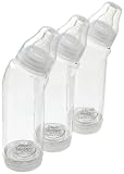 Playtex 3 Pack BPA Free Ventaire Crystal Clear Standard Bottles, 9 Ounce