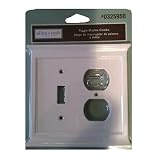 allen + roth Toggle-Duplex Combo 325958 White
