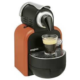 Magimix Nespresso M100 Coffee Maker, Spicy Orange