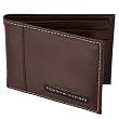 Tommy Hilfiger Mens Genuine Leather Slim Billfold and Valet Wallet