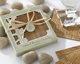 Kate Aspen Bamboo Eco-Friendly Coaster Favors