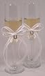 Lucky in Love Rhinestone Horseshoe Toasting Set
