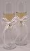 Lucky in Love Rhinestone Horseshoe Toasting Set