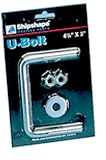 Shipshape15253A Marine Trailer Packaged U-Bolts Width 3 1/8 Length 4