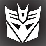 TRANSFORMERS DECEPTICON DECAL STICKER 5X5