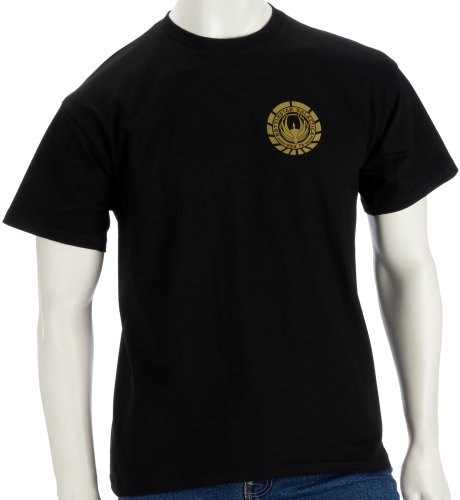Coole Fun T-Shirts BATTLESTAR GALACTICA t-shirt, schwarz, Gr&ouml;sse: XXL Preisvergleich
