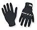 Mechanics Gloves, Silicone, Blk, S, PR