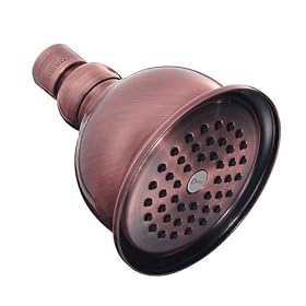Danze D461730AC Opulence 4-Inch Victorian Style Showerhead, Antique Copper