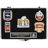 Denver Broncos 2016 NFL Super Bowl 50 Champions Collectors 5 Piece Pin Set