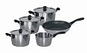 Brabantia Happy 5Pc Set (14cm Milkpan, 16,18,20cm Casseroles, 24cm Frypan n/s
