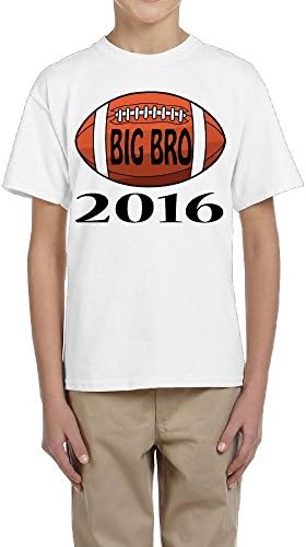 Youth Big Bro 2016 Football Round-neck T-shirt