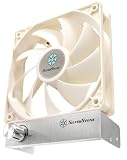 SilverStone FM121 Case Fan with Control Speed 9 Bladed Designs 120X120X25mm - Retail (Silver)