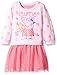 Peppa Pig Girls' Pullover Crew Sweatshirt Dress