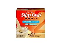 Slim-Fast Low Carb Diet Ready To Drink Shake, Vanilla Cream, 11-Ounce Cans in 4-Count Boxes (Pack of 6)