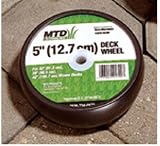 Arnold OEM-734-0973 5-Inch Deck Wheel Fits 32-Inch, 38-Inch & 42-Inch MTD Lawn Tractors