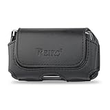 Leather Pouch Protective Carrying Cell Phone Case for Huawei Comet T-Mobile ....