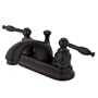 Kingston Brass KB2605KL Knight 4-Inch Centerset Lavatory Faucet, Oil Rubbed Bronze (Not CA/VT Compliant)