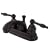 Kingston Brass KB2605KL Knight 4-Inch Centerset Lavatory Faucet, Oil Rubbed Bronze