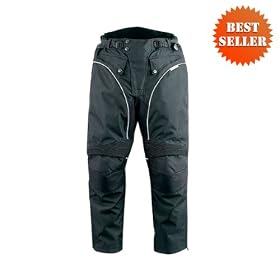 Motorcycle Pants - Waterproof Motorcycle Pant with Removable Armor: Automotive