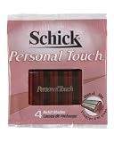 Schick Personal Touch Refill Blades 4 ea