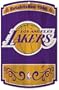 LA Los Angeles LAKERS NBA Basketball Hardboard WOODEN SIGN