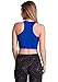 Woman Racer Back Cotton Crop Tank, Multiple Colors Available