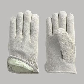 Ace Split Cowhide Lined Leather Driver Glove W/Lining (2043-L) Pr
