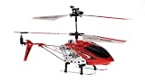 Syma S107 Gyroscope Stabilizing System Aluminium I/R Controlled USB Helicopter - Red