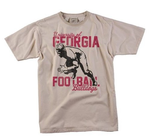 Georgia Bulldogs UGA Men's Vintage Style Graphic T-Shirt